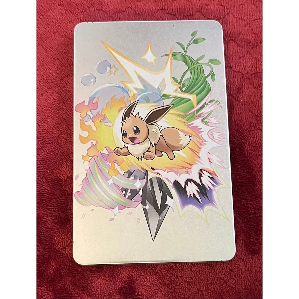Pokémon Let's Go Pikachu Eevee Nintendo Switch SteelBook Case ONLY NO DENTS